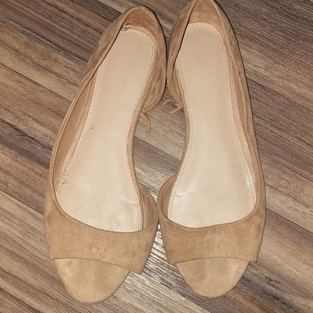 Open Toe Flats